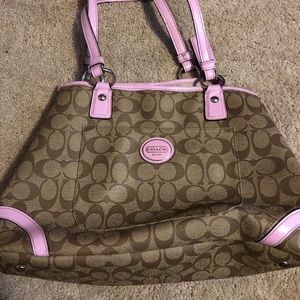 Authentic coach purse